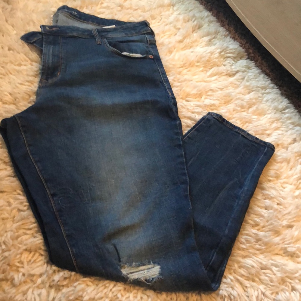 Old navy rockstar skinny jeans